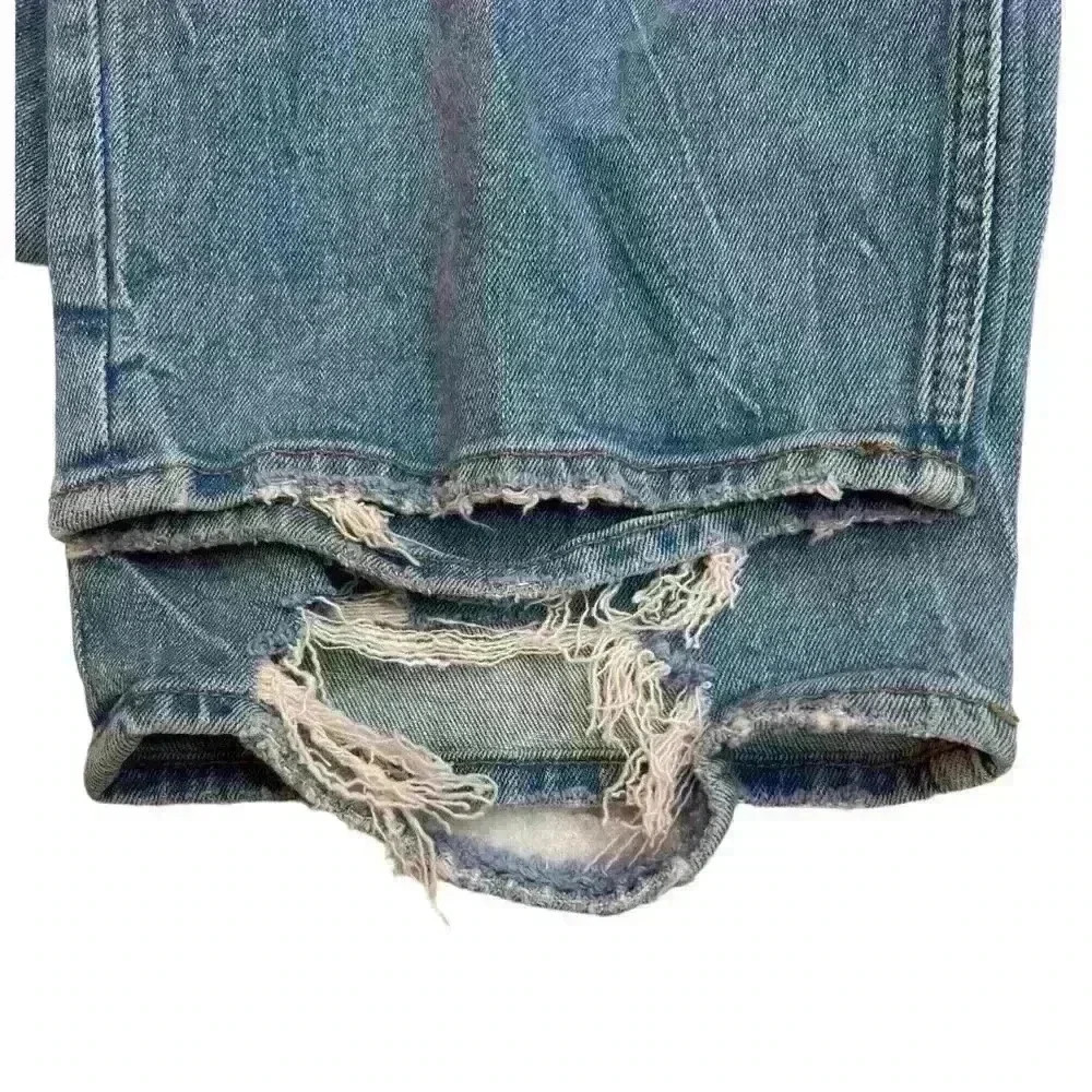 NWT Abercrombie & Fitch Ankle Straight High Rise Jeans Size 37 - Picture 5 of 5